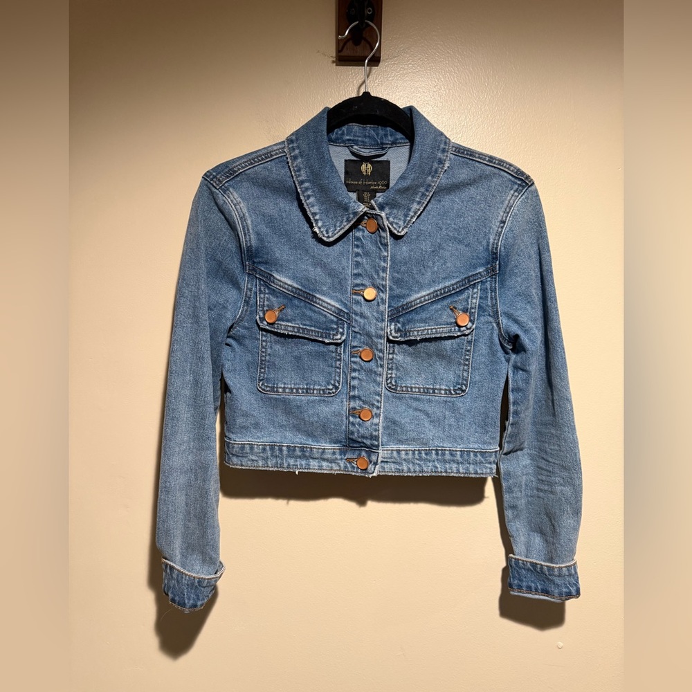 House of Harlow 1960 blue denim Jean jacket